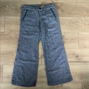 Pilcro and the Letterpress by Anthropologie linen blend pants